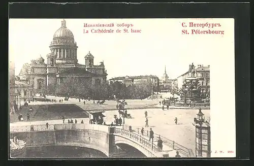 AK St.-Pétersbourg, La Cathéddrale de St. Isaac