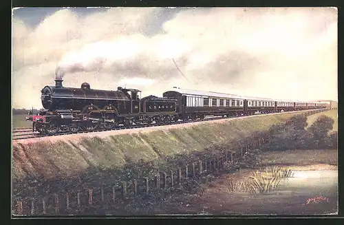 AK Englische Eisenbahn der L. B. & S. C. R., Southern Belle, Express London-Brighton