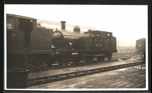AK Lokomotive Nr. 041 der LNER, englische Eisenbahn