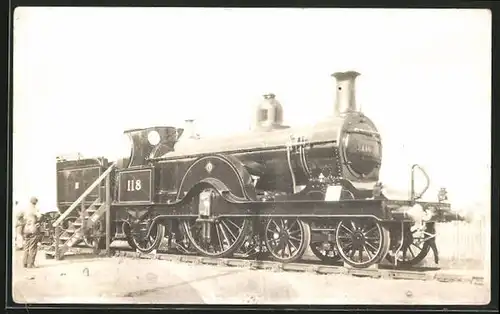 AK Lokomotive 118 der englischen Eisenbahn
