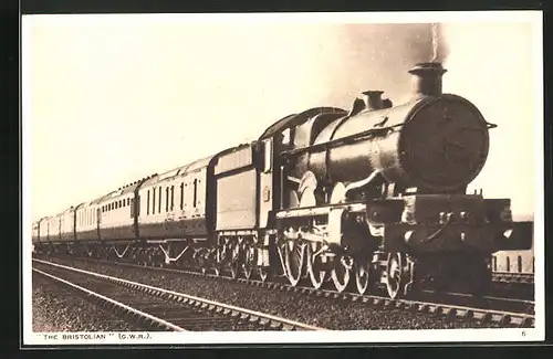 AK The Bristolian, Zug der englischen Eisenbahn