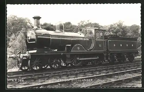 AK Gordon Highlander, the Great North of Scotland Railway Locomotive No. 49, englische Eisenbahn