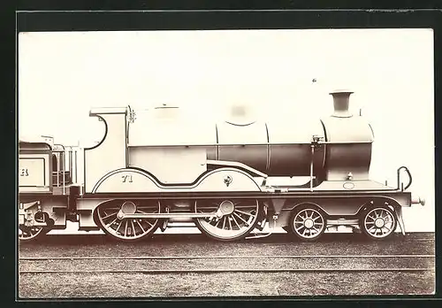 AK Lokomotive Nr. 71 der englischen Eisenbahn