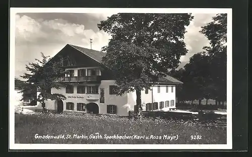 AK Gnadenwald, St. Martin, Gasthof Speckbacher