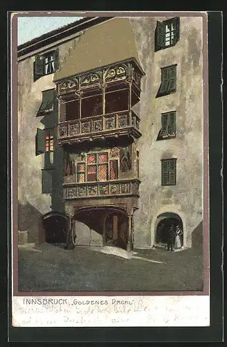 Präge-AK Innsbruck, Goldenes Dachl