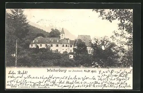 AK Innsbruck, Schloss Weiherburg