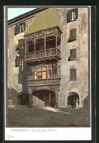 Präge-AK Innsbruck, Goldenes Dachl