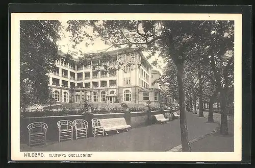 AK Wildbad, Hotel Klumps Quellenhof