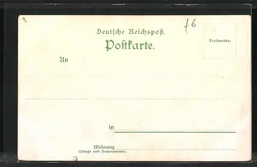 Lithographie Eystrup, Eystruper Fruchtwein Kelterei, Bahnhof, Villa