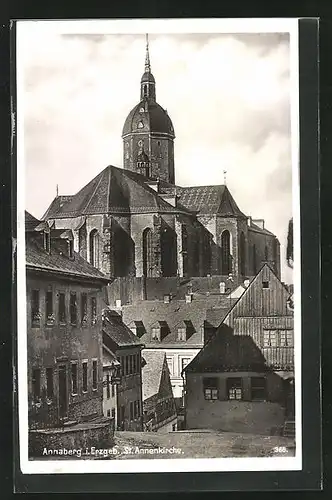 AK Annaberg /Erzgeb., St. Annenkirche