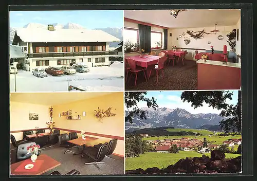 AK Bolsterlang /Allgäu, Pension Walz
