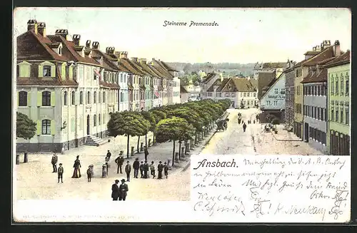 AK Ansbach, Steinerne Promenade