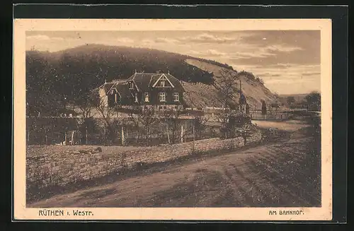 AK Rüthen, Am Bahnhof