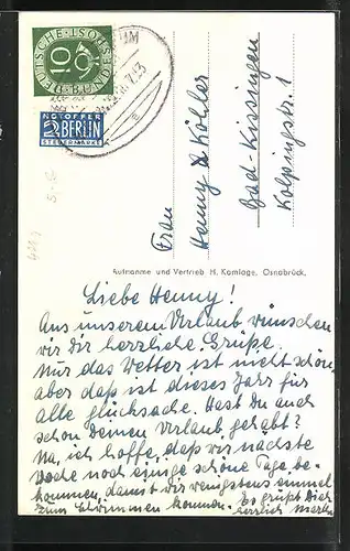 AK Holzhausen /Krs. Lübbecke, Gut Hudenbeck, Gut Crollage