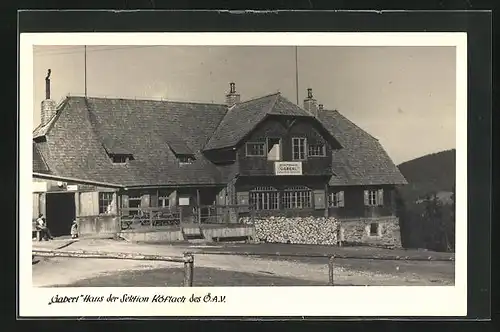 AK Gaberl Haus, Berghütte der Sektion Köflach des Ö.A.V.