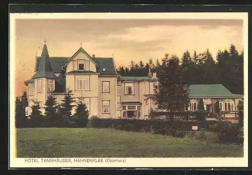 AK Hahnenklee /Oberharz, Hotel Tannhäuser