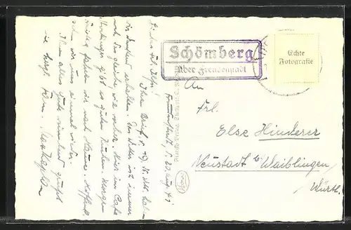 AK Freudenstadt, Waldhotel Stokinger