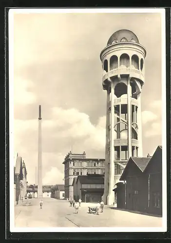 AK Singen am Hohentwiel /Baden, Wasserturm der Maggi-Werke