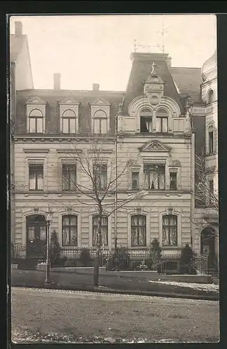 Foto-AK Elberfeld, Wohnhaus in der Augustastrasse 142, 1908