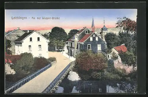AK Leichlingen, An der Wupper Brücke