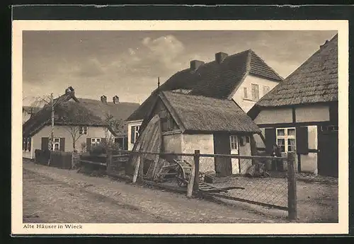 AK Wieck, Alte Häuser
