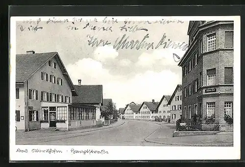 AK Bad Wörishofen, Hauptstrasse mit Bäckerei Zech