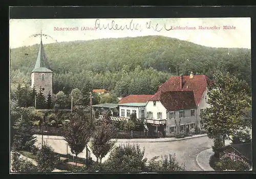 AK Marxzell, Hotel Luftkurhaus Marxzeller Mühle