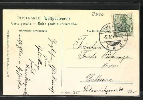 AK Wilhelmshaven, Kasernement der II. Matrosen-Artillerie und des II. Seebataillons