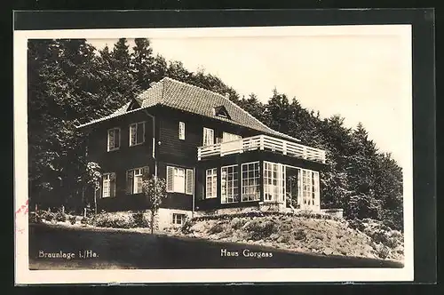 AK Braunlage /Harz, Hotel Pension Haus Gorgass