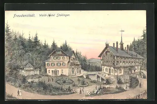 AK Freudenstadt, Wald-Hotel Stokinger