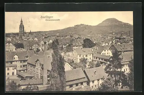 AK Reutlingen, Ortsansicht