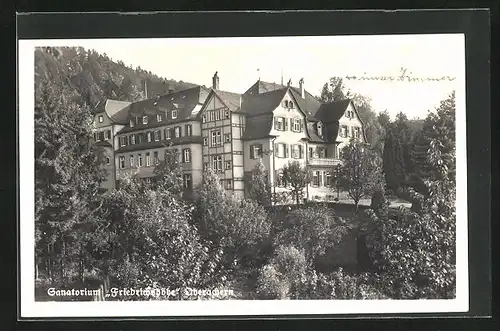 AK Oberachern, Sanatorium Friedrichshöhe