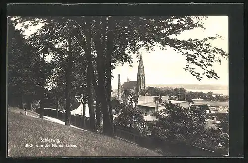 AK Schleswig, Blick von der Michaelisallee