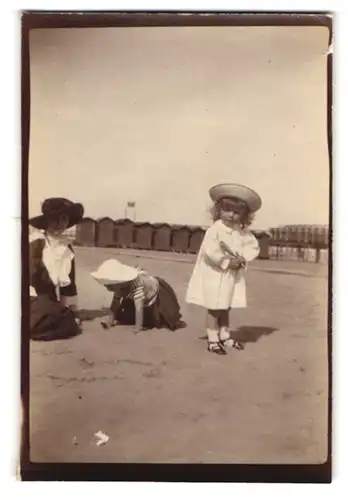 17 Fotografien unbekannter Fotograf, Ansicht Venedig / Lido di Venezia, Stadtansichten & Bademode 1912