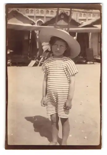 17 Fotografien unbekannter Fotograf, Ansicht Venedig / Lido di Venezia, Stadtansichten & Bademode 1912