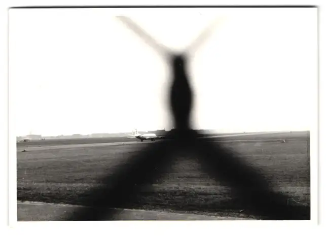 38 Fotografien unbekannter Fotograf, Ansicht Berlin-Tempelhof, Flughafen, Tag der offenen Tür, US-Air Force Flugzeuge 35