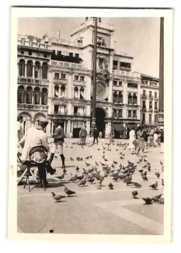 30 Fotografien unbekannter Fotograf, Ansicht Venedig - Lido di Venezia, Urlaubsreise, Bademode, Stadtansichten