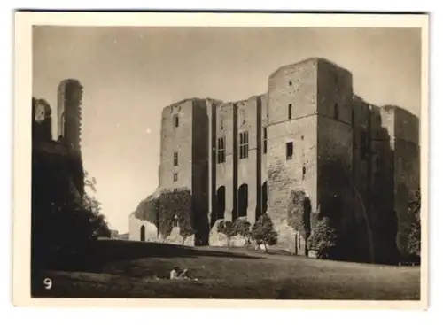 12 Fotografien T.A. Morris, Ansicht Kenilworth, Kenilworth Castle, Schloss - Ruine in verschiedenen Ansichten