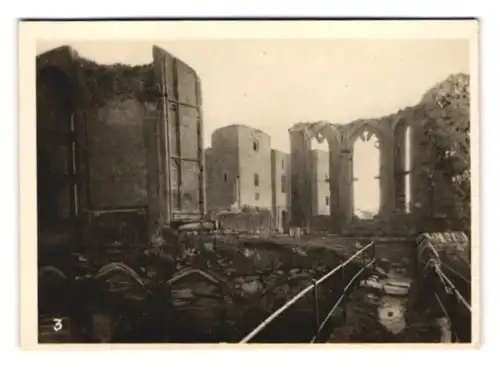 12 Fotografien T.A. Morris, Ansicht Kenilworth, Kenilworth Castle, Schloss - Ruine in verschiedenen Ansichten