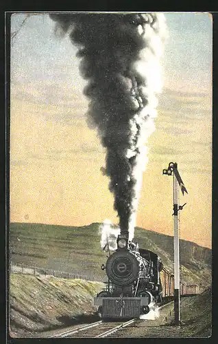AK Freight Train Union Pacific R.R., englische Eisenbahn