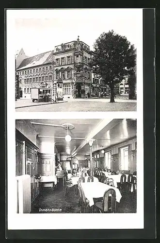 AK Landau /Pfalz, Hotel Geist, Innenräume