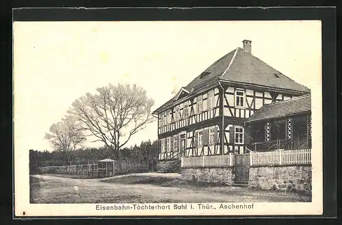 AK Albrechts-Aschenhof, Eisenbahn-Töchterhort Suhl