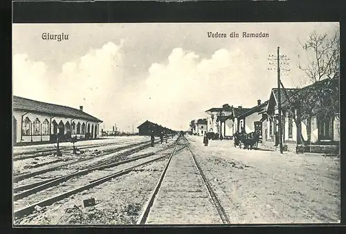 AK Giurgiu, Vedere din Ramadan, Bahnhof