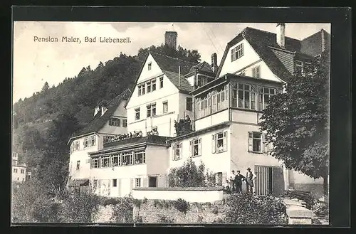 AK Bad Liebenzell, Hotel u. Pension Maier