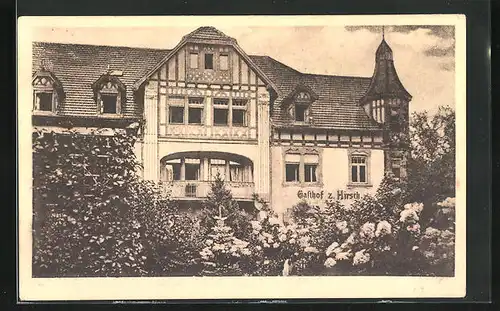 AK Zell /Harmersbach, Gasthof und Hotel zum Hirsch