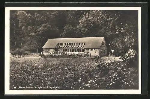 AK Bad Liebenzell /Schwarzwald, Jugend-Erholungsheim Monbachtal