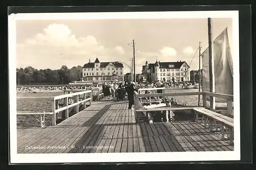 AK Arendsee i. M., Landungsbrücke