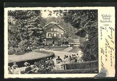 AK Badenweiler, Kurhaus Schloss Hausbaden Villa