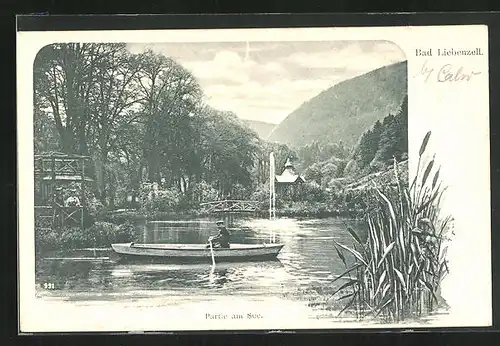 AK Bad Liebenzell, Partie am See