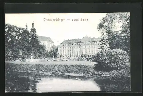 AK Donaueschingen, Fürstliches Schloss
